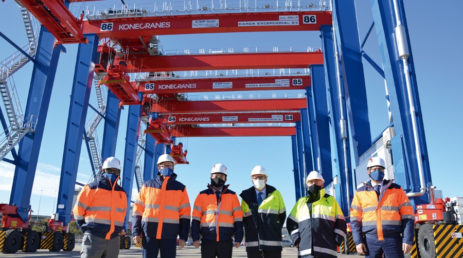CSP Iberian Valencia Terminal afianza su apuesta por la eficiencia con 6 nuevos RTGs