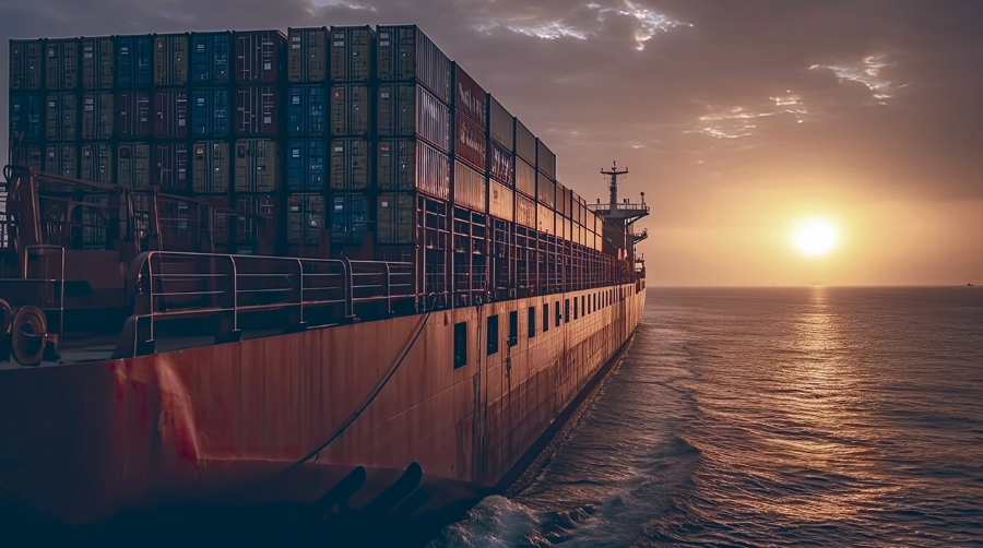 El 74% de los pedidos de portacontenedores son de propulsión dual.