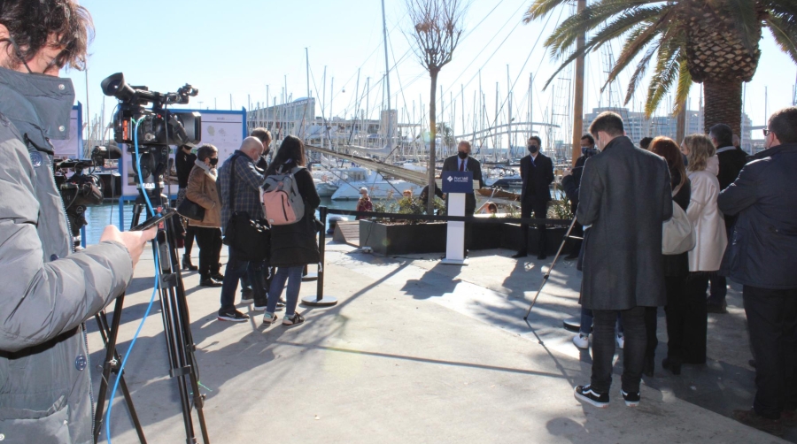 Port Vell estrena las nuevas islas climáticas