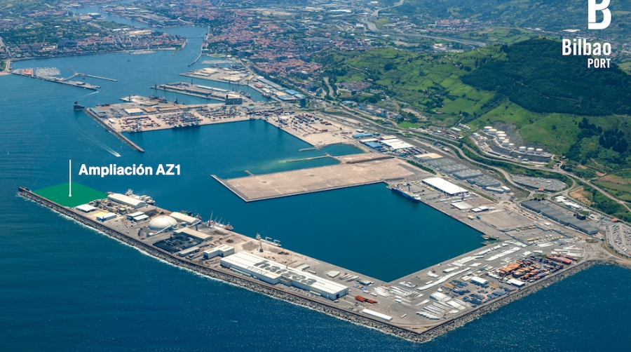 El Gobierno autoriza la contrataci&oacute;n de la prolongaci&oacute;n del muelle AZ-1 del Puerto de Bilbao