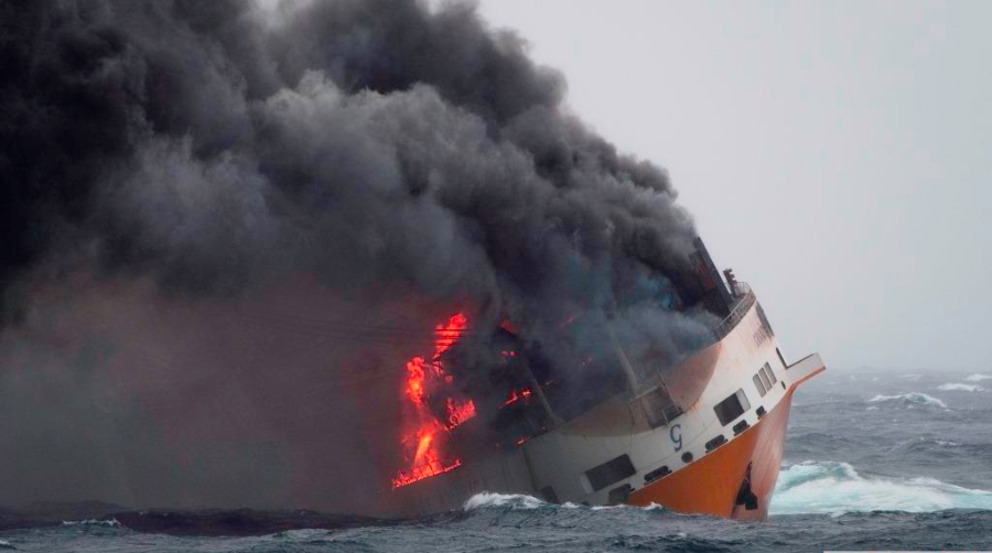 Grimaldi Group prioriza las medidas antipoluci&oacute;n tras el hundimiento del &ldquo;Grande America&rdquo; a 140 mi de Brest