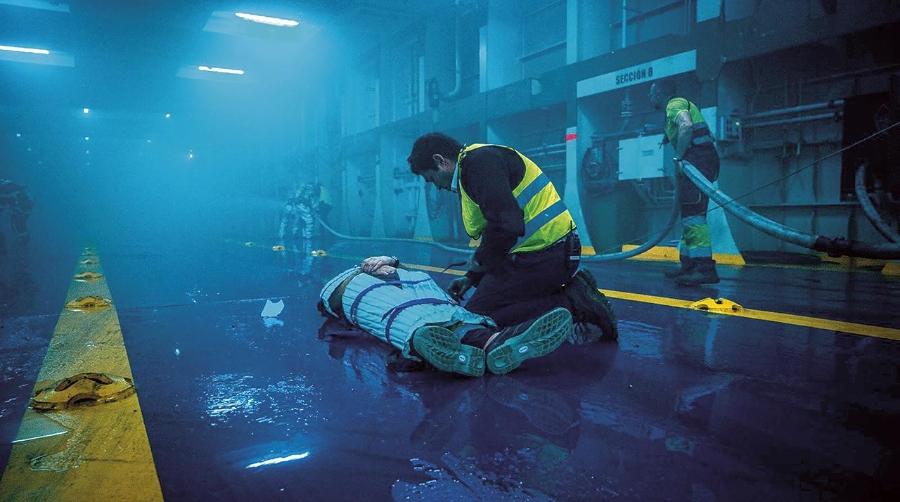 La compañía agradece la excelente colaboración y profesionalidad de las fuerzas de seguridad y emergencias del Estado que han participado en el simulacro.