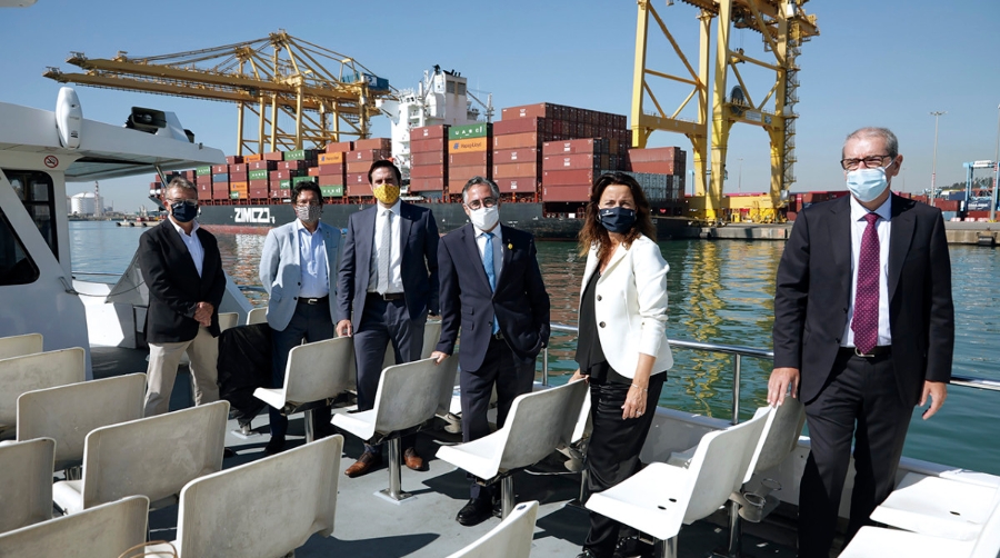 Port de Barcelona y Generalitat analizan el plan de acci&oacute;n para la reactivaci&oacute;n econ&oacute;mica