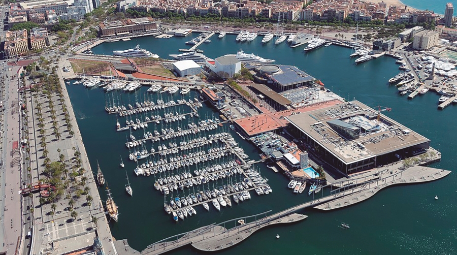 Las actividades vinculadas a las marinas y la reparación de barcos aportan el 24,1% de la facturación del Port Vell.