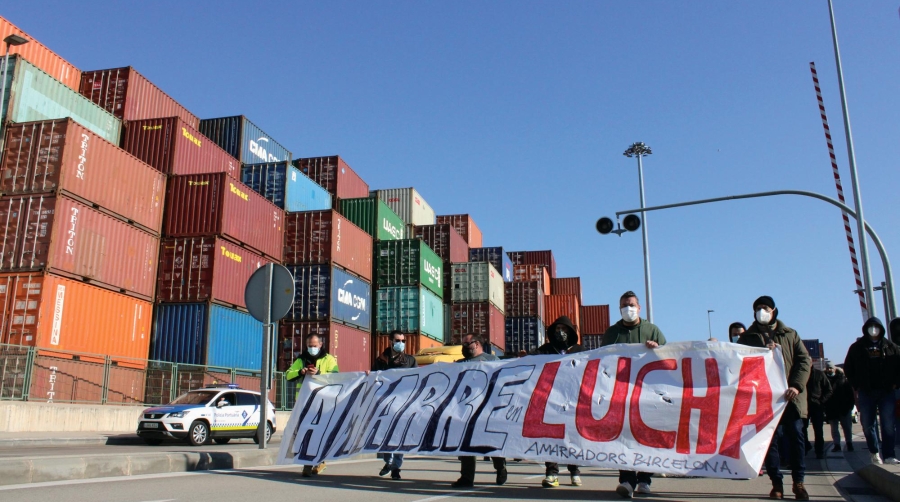 El sector del amarre de Barcelona apura sus opciones de acuerdo tras tres jornadas de huelga