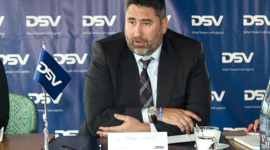 Iban Mas, director general de DSV Air&amp;Sea. Foto L. Escrihuela.