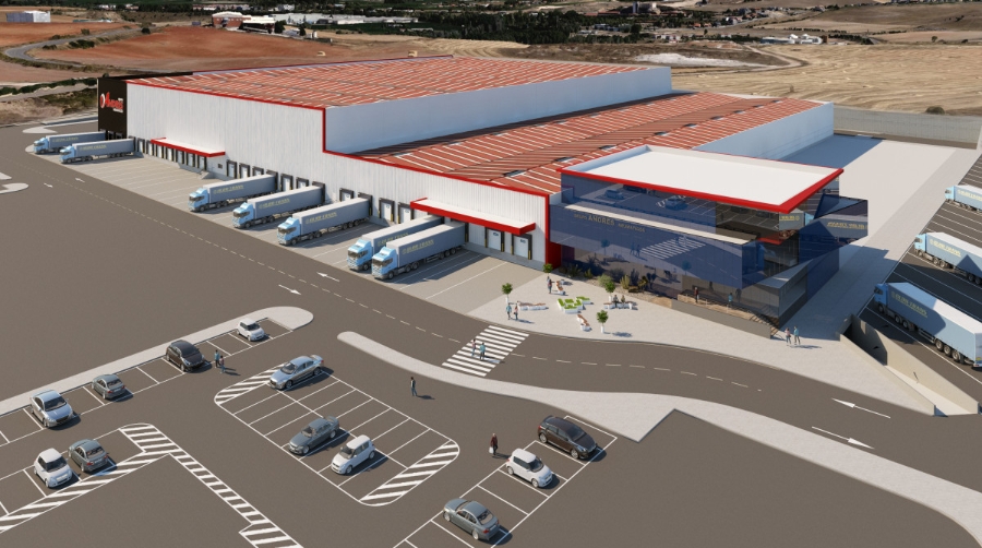 El nuevo edificio tendr&aacute; un macro almac&eacute;n de 16 metros de altura y 25.000 metros cuadrados de superficie