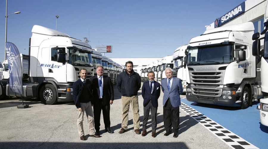 Transportes GAR&amp;CIA incorpora 20 unidades Scania a su flota