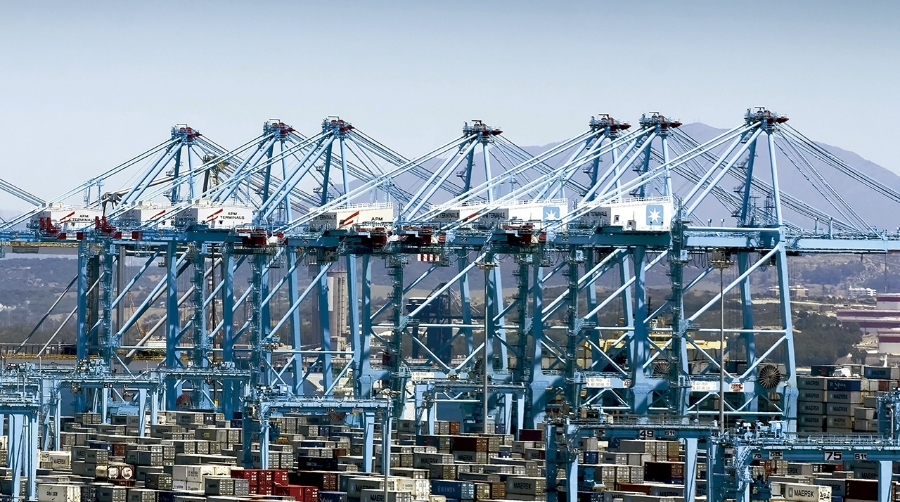 El tráfico de contenedores en las terminales del Puerto de Algeciras creció en el mes de marzo.