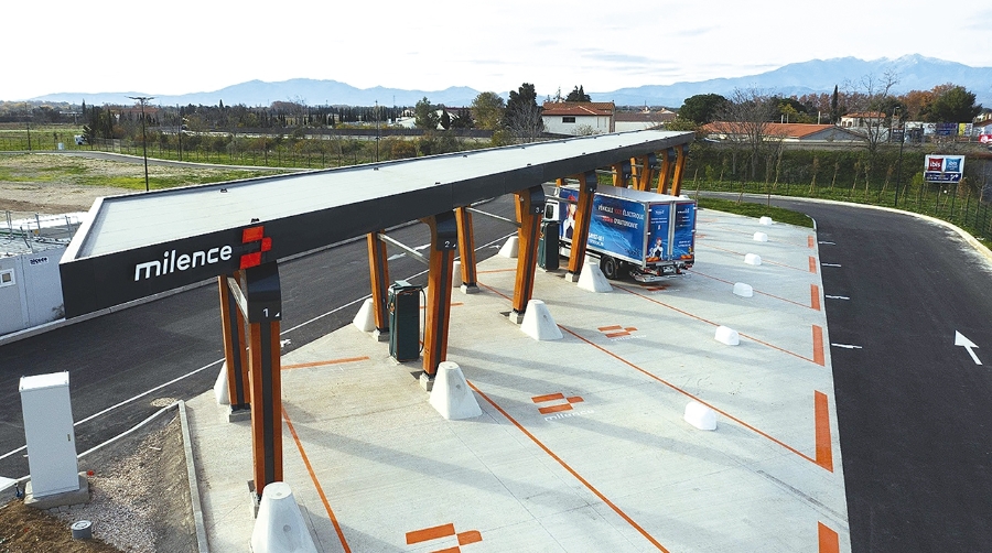 Infraestructura en Perpiñán (Francia).