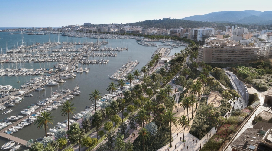 Ports de Balears remodelará el paseo marítimo de Palma
