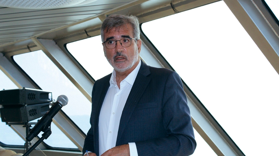 Adolfo Utor, presidente de Bale&agrave;ria. Foto L. E.