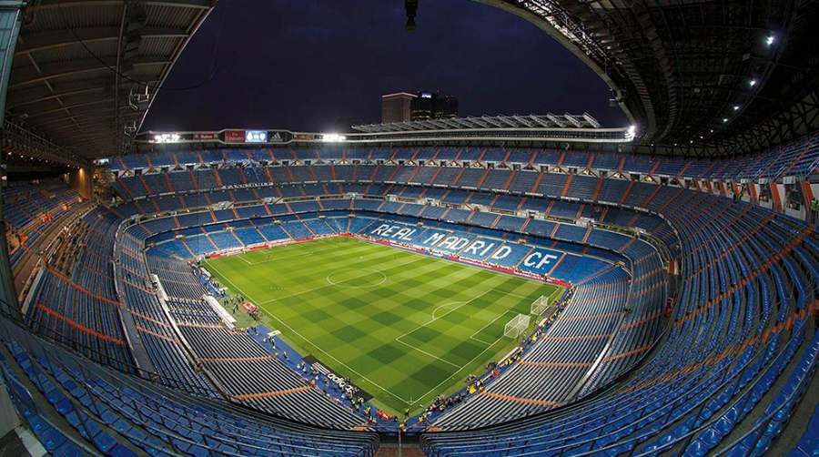 El Bernab&eacute;u se convierte en un centro log&iacute;stico para almacenar material sanitario