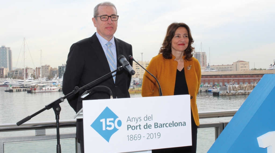 Conesa aprovecha el 150 aniversario del Puerto de Barcelona para pedir m&aacute;s autonom&iacute;a