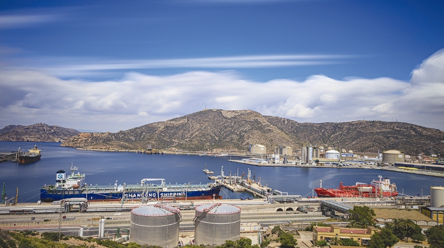 Dársena de Escombreras.