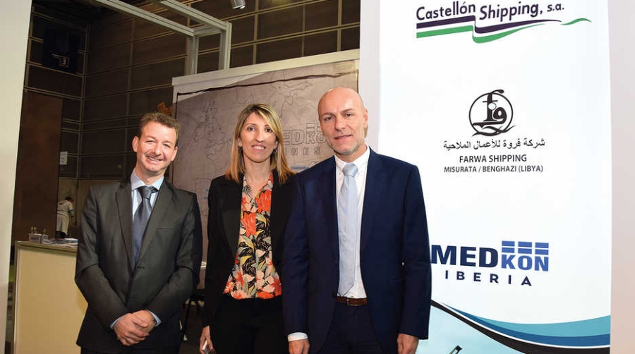 Castellon Shipping promociona el servicio semanal de Medkon Lines por el Mediterr&aacute;neo
