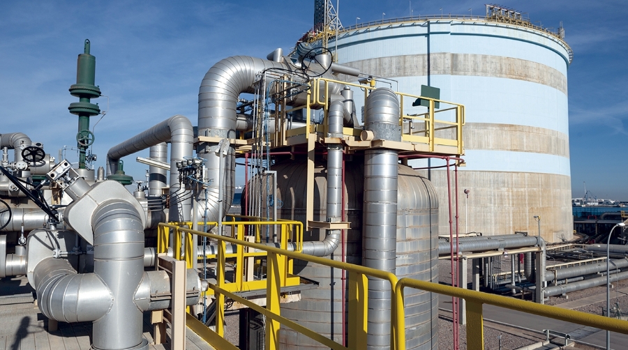 La planta de regasificación de Sagunto, Saggas, confirma que el pasado año descargó 2,3 millones de toneladas de GNL.