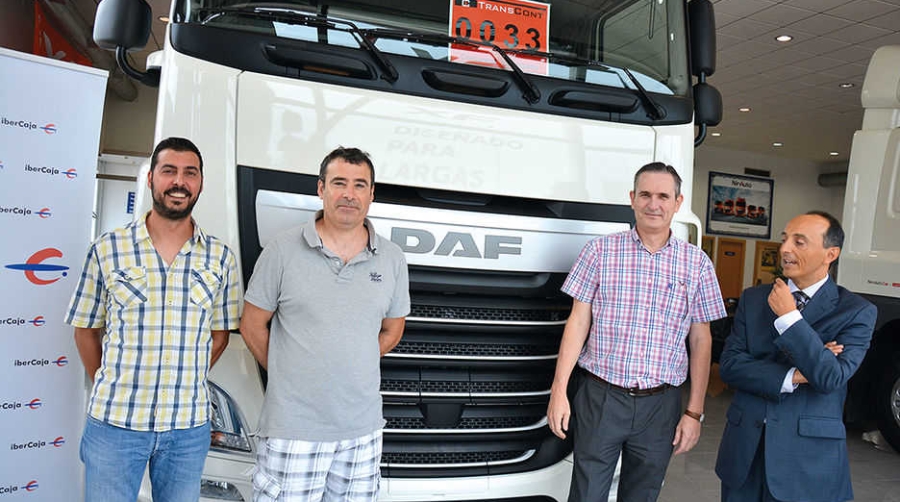 Transcont, DAF Nirvauto e Ibercaja firman un acuerdo que favorecer&aacute; la renovaci&oacute;n de la flota de los aut&oacute;nomos