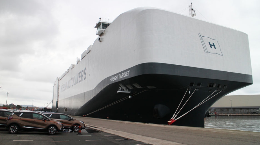La escala del &ldquo;Hoegh Target&rdquo; reafirma el potencial industrial y log&iacute;stico de Espa&ntilde;a