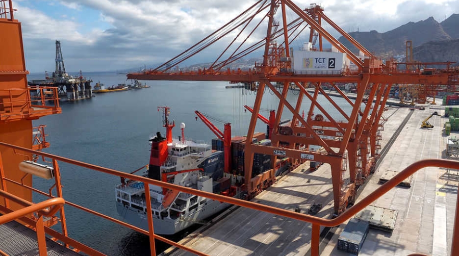 El tr&aacute;fico de mercanc&iacute;a general en Puertos de Tenerife crece un 7% hasta julio
