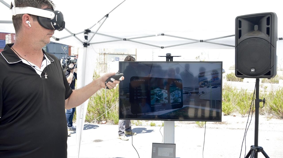 La APV se vale del 5G, drones autónomos y realidad aumentada para aumentar la seguridad portuaria