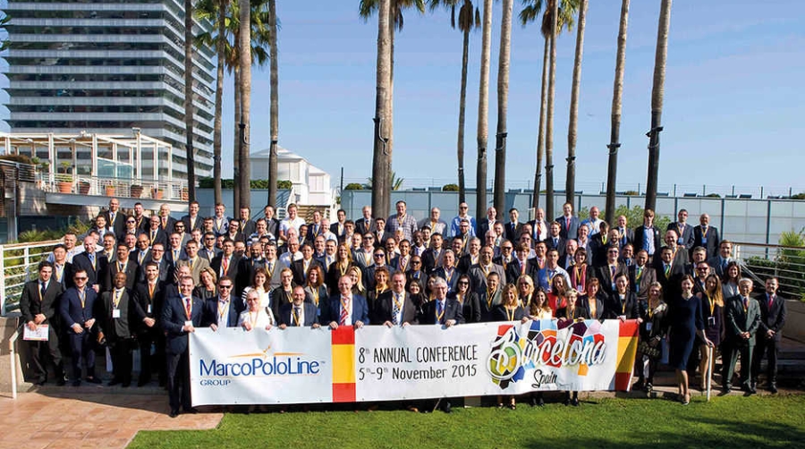 Marco Polo Line re&uacute;ne a sus miembros en Barcelona