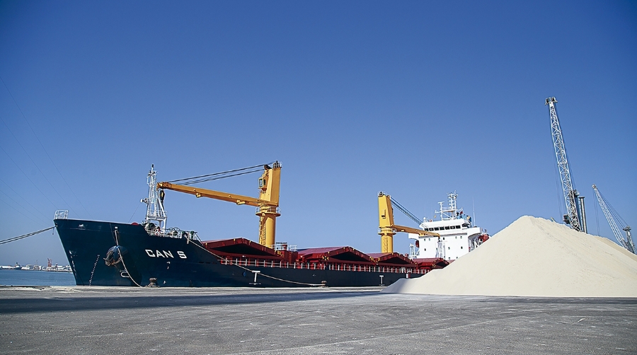 Los graneles sólidos impulsan el tráfico de Cádiz hasta agosto
