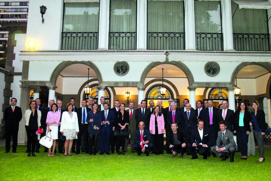 La Embajada de Espa&ntilde;a en Chile recibe a la misi&oacute;n comercial del Puerto de Barcelona