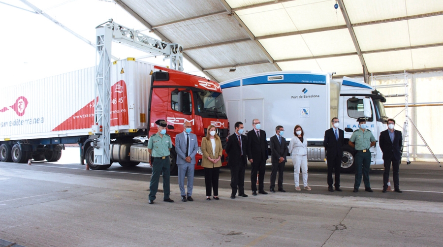 El nuevo esc&aacute;ner del Puerto de Barcelona, proyecto piloto de la inspecci&oacute;n en remoto