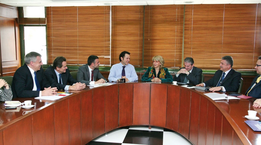 Catalunya se presenta ante la ministra de Transportes colombiana como un hub log&iacute;stico de primer nivel