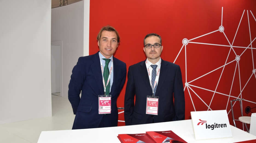 Pedro Catal&aacute;n, gerente de Logitren, junto a Ram&oacute;n Silvestre Mart&iacute;nez, director de operaciones.