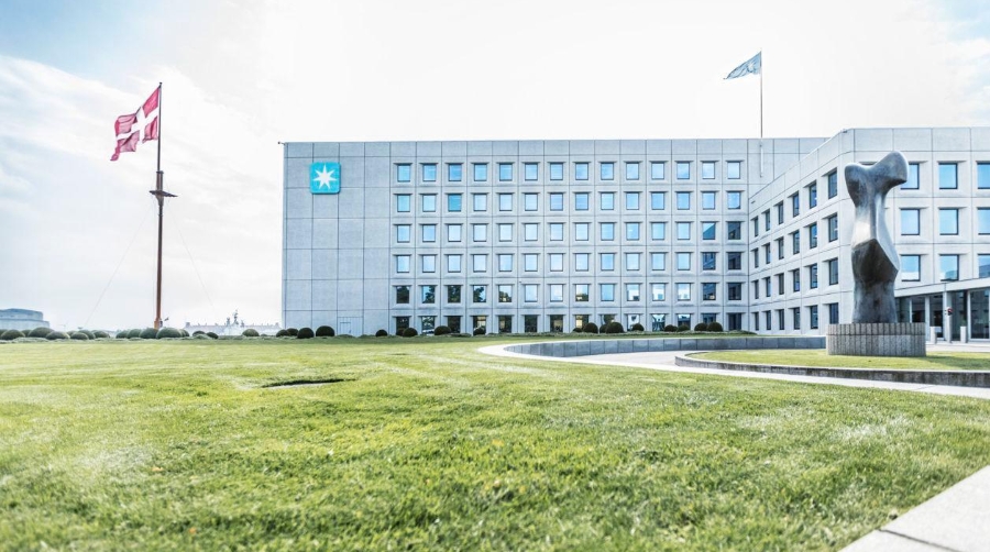 Sede de AP Moller Maersk en Copenhague, Dinamarca.