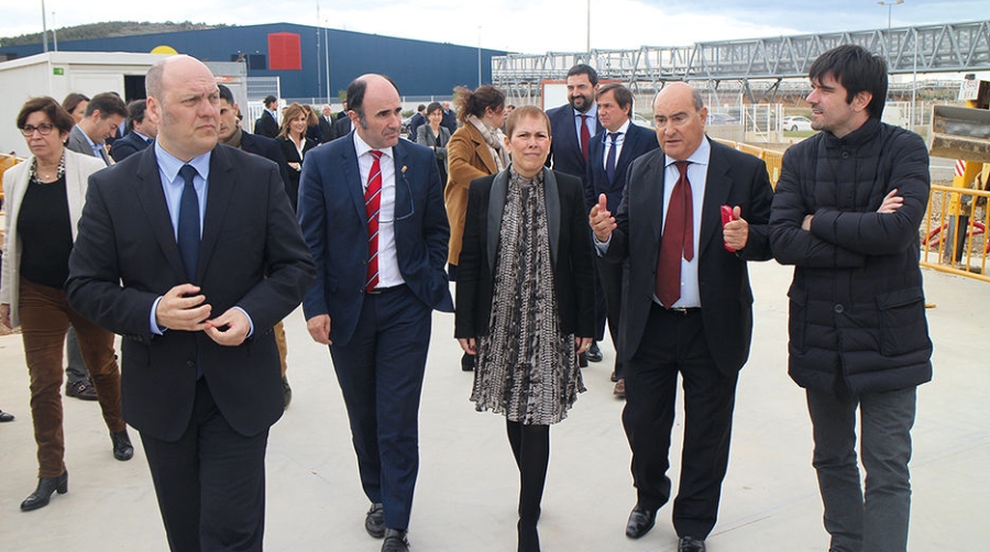 La Plataforma Mar&iacute;timo Multimodal de Tudela unir&aacute; desde mayo el puerto de Bilbao y Navarra