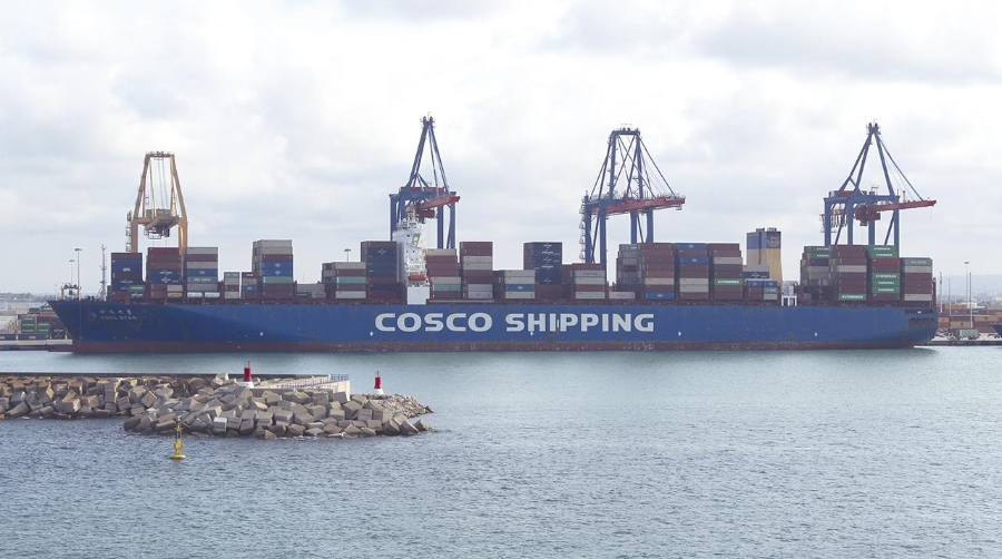 Cosco Shipping integra la lista junto a otras compañías logísticas. Foto J.C.P.