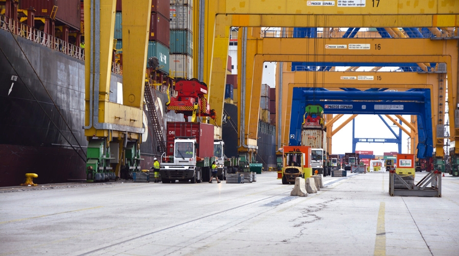 La import/export empuja a Valenciaport a su r&eacute;cord hist&oacute;rico con 503.482 TEUs en agosto