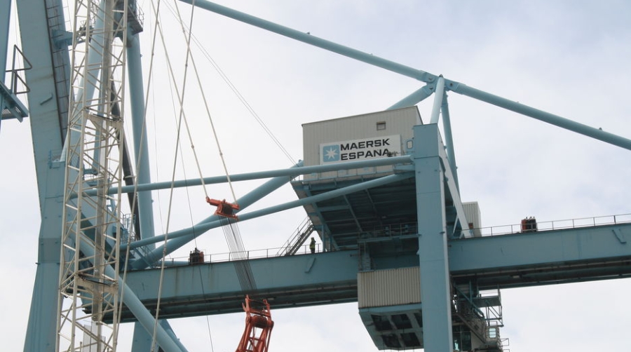Kalmar coordina en Algeciras el recrecido de gr&uacute;as de APM Terminals