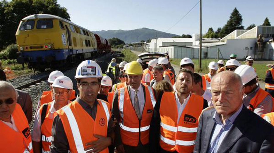 Soro: &quot;La l&iacute;nea de Canfranc es un proyecto estrat&eacute;gico para Europa&quot;