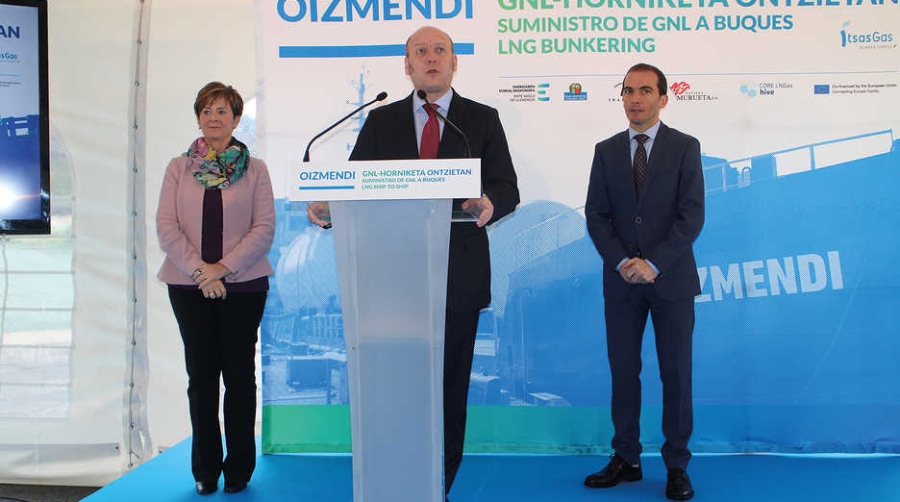 Bilbao se posiciona como referente europeo en las rutas mar&iacute;timas de repostaje de GNL