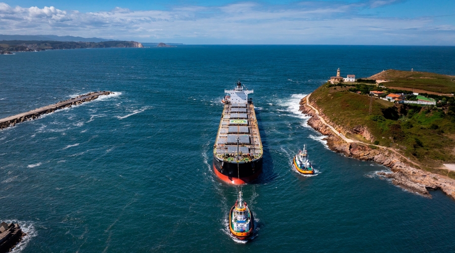Debido al efecto de los temporales marítimos extremos vinculados con el cambio climático, los tamaños de los bloques proyectados son mayores que los actuales.