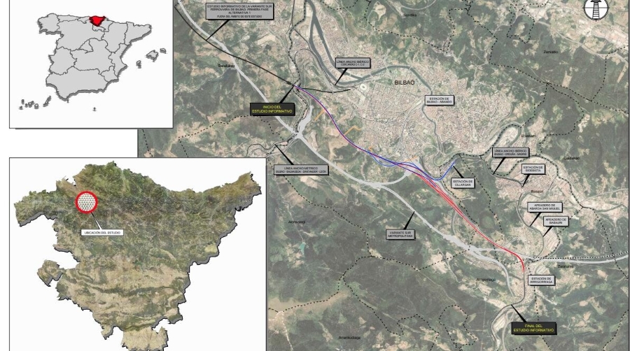 El estudio buscará nuevas soluciones para la conexión por alta velocidad entre ambas ciudades y identificará los flujos de mercancías potencialmente captables.