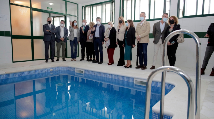 El Puerto de Huelva participa en las obras de la piscina terap&eacute;utica de Aspapronias