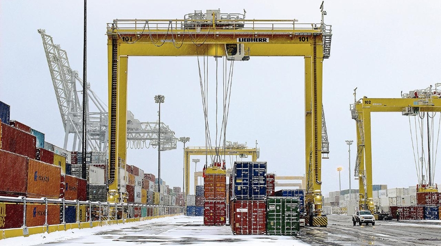 Uno de los RTG desarrollados por Liebherr.