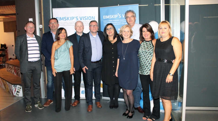 Eimskip re&uacute;ne a sus clientes en un original evento en Vigo