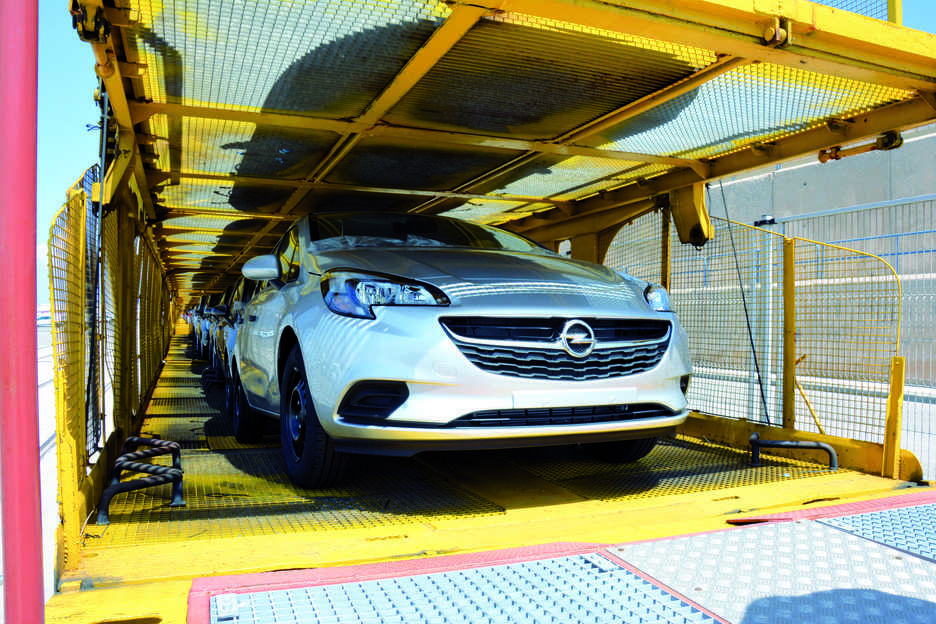 OPEL retoma conexi&oacute;n con Teruel para sus exportaciones desde el Puerto de Valencia