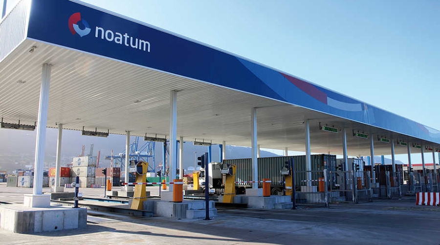 Entre otros proyectos en terminales portuarias, Norton Edificios Industriales ha realizado la construcci&oacute;n de las estructuras del nuevo acceso automatizado de Noatum Container Terminal Bilbao, inaugurado el pasado 28 de noviembre. Foto J.P.