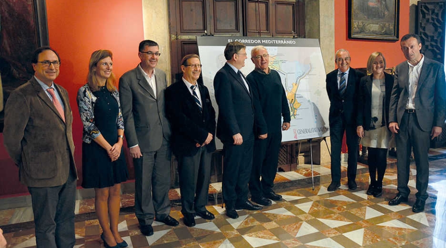 La sociedad civil y econ&oacute;mica valenciana se une para reclamar el Corredor Mediterr&aacute;neo