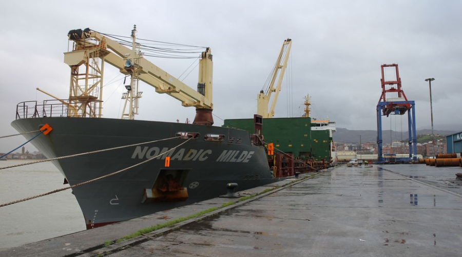 El &quot;Nomadic Milde&quot; inaugura la nueva l&iacute;nea de SDW Shipping entre Bilbao y Sudam&eacute;rica