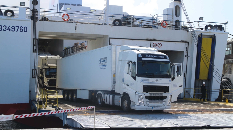 El Puerto de Santander canaliza gran parte de los intercambios comerciales entre Cantabria y Reino Unido.