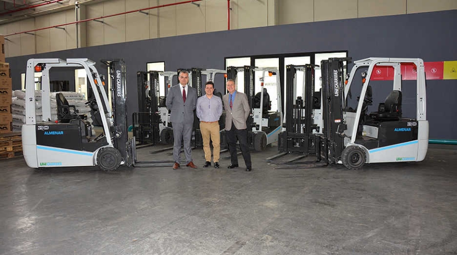 Grupo Sarosa incorpora a su flota seis nuevas carretillas elevadoras TX 3-20 Nissan