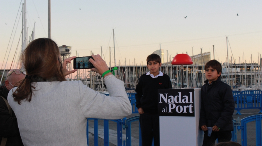 Ya es navidad en el Port de Barcelona